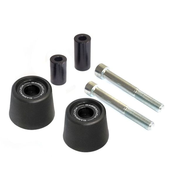 Barracuda Frame Sliders Kit Wheels - BlackRef : BAR0371 / YMT9101-17