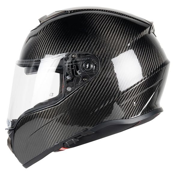 Dexter CONTINENTAL CARBON 3K Full-Face Helmet - BlackRef : DX0170