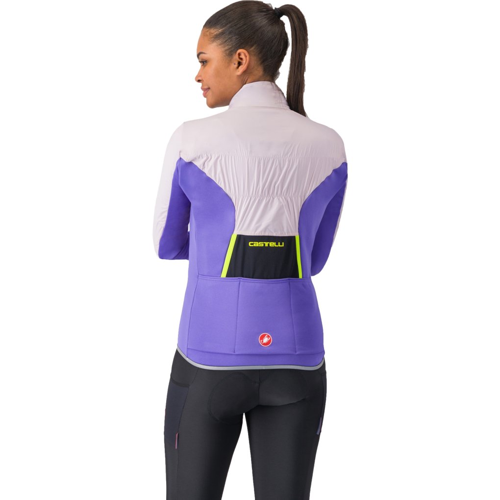 Castelli Unlimited Jacket Women - powder rose/ultraviolet-electr 249