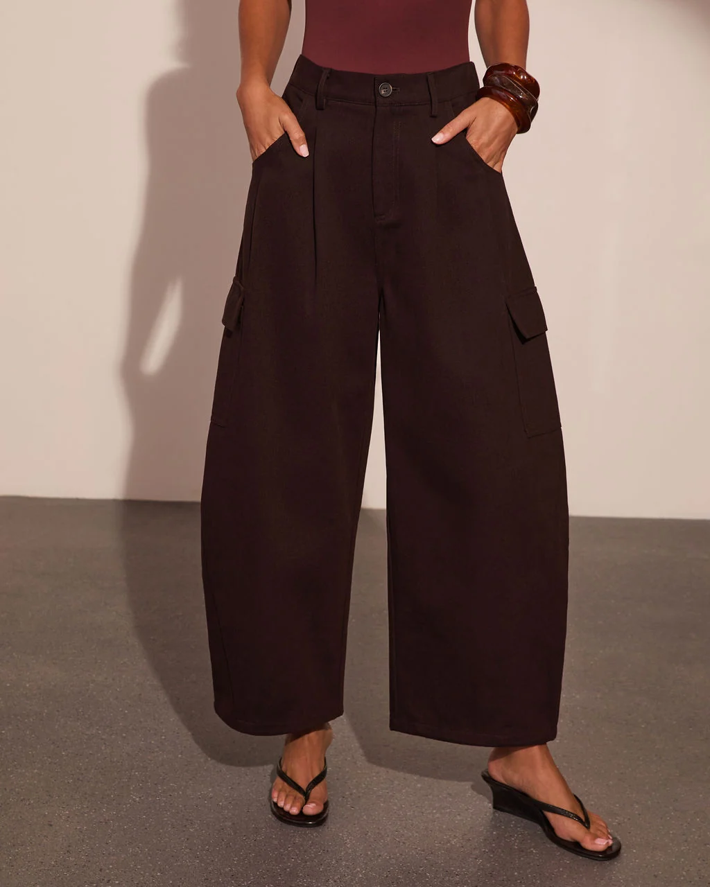 Simpson Barrel Leg Pants