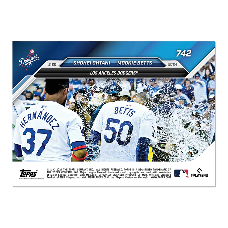 Shohei Ohtani/Mookie Betts - 2024 MLB TOPPS NOW® Card 742