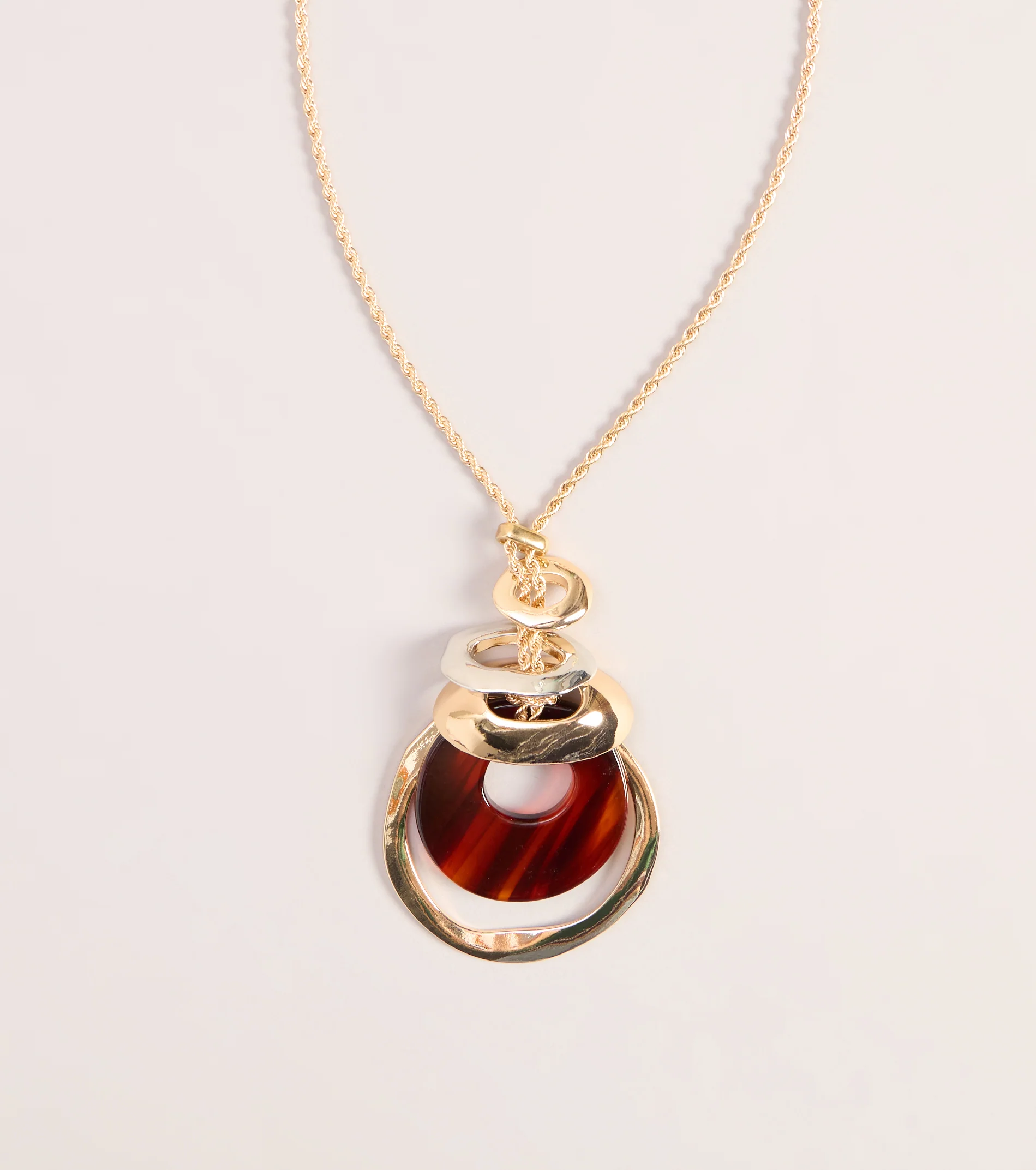 Modern Mood Statement Necklace