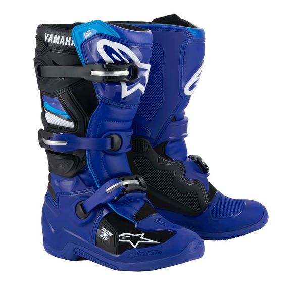 Alpinestars YAMAHA TECH 7S KIDS cross boots - Blue / BlackRef: AP3922