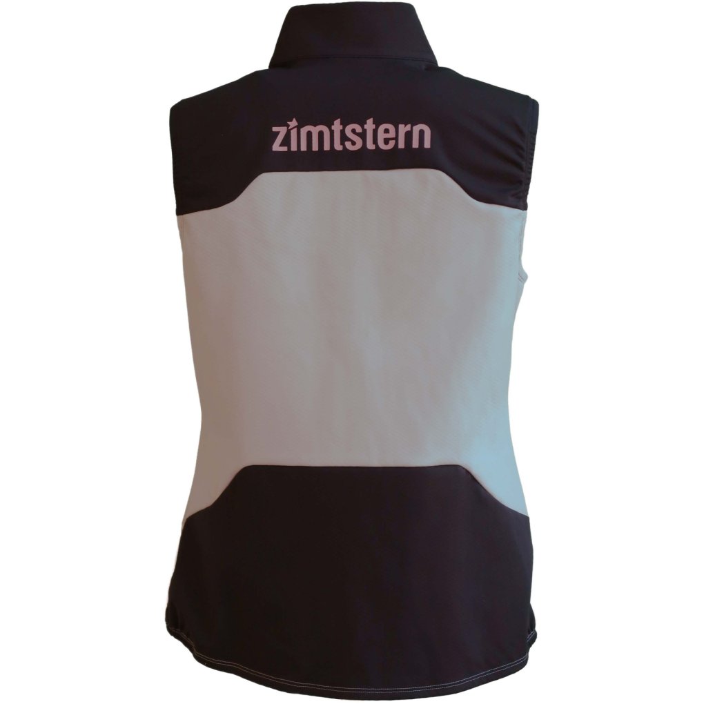 Zimtstern Trailstar Light Vest Women - Glacier Grey/Pirate Black