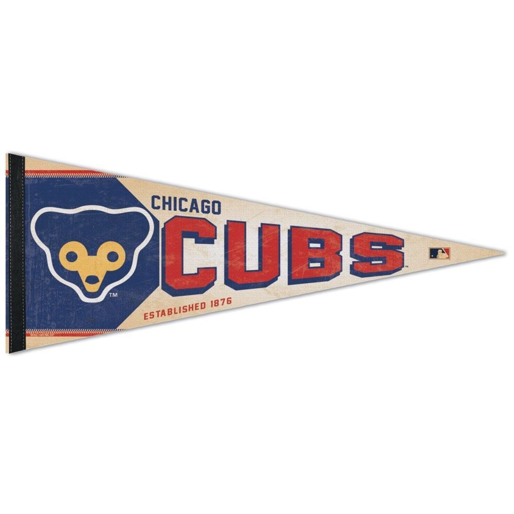 Chicago Cubs Cooperstown Premium MLB Pennant