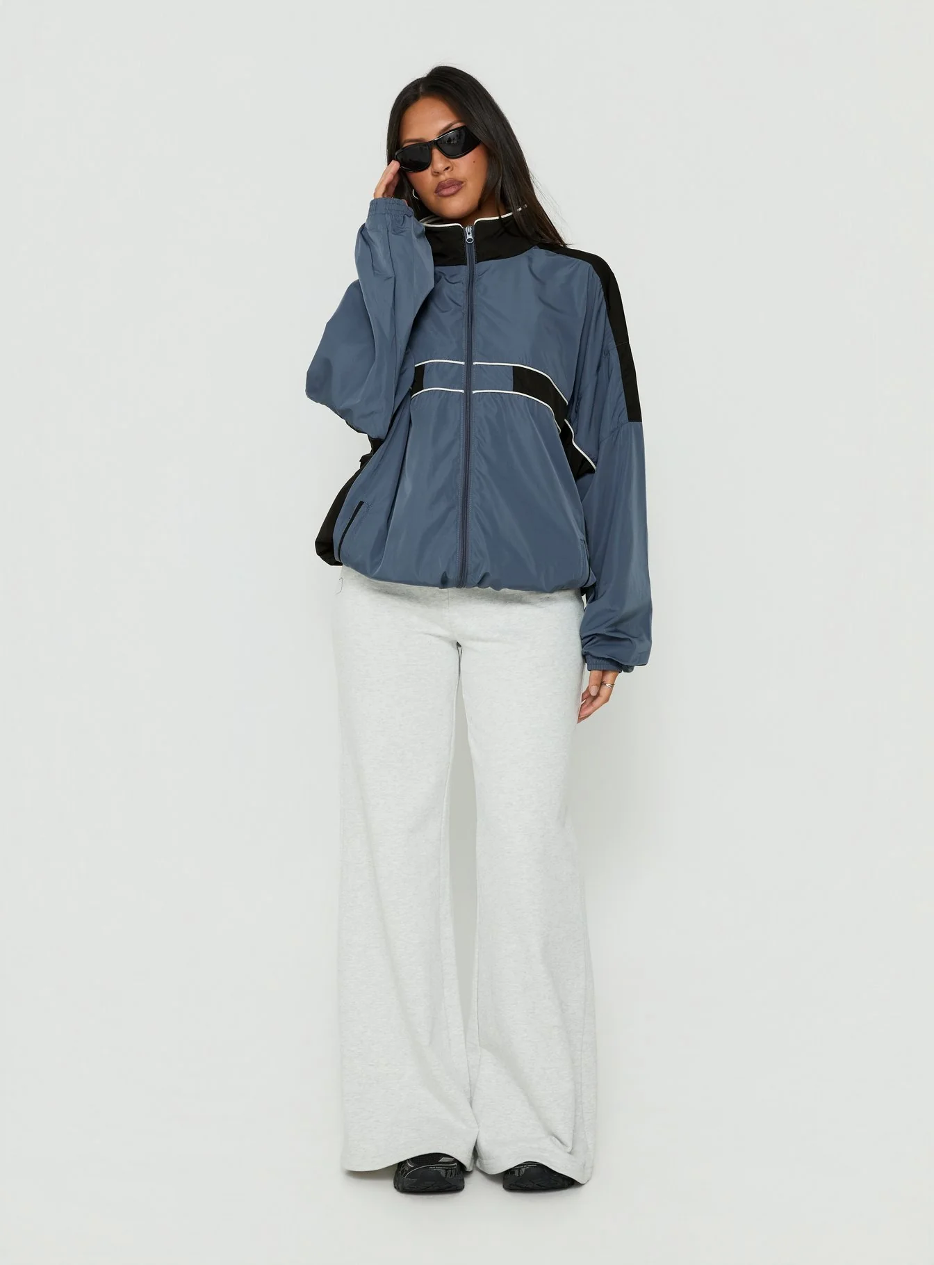 Rhode Windbreaker Slate Blue