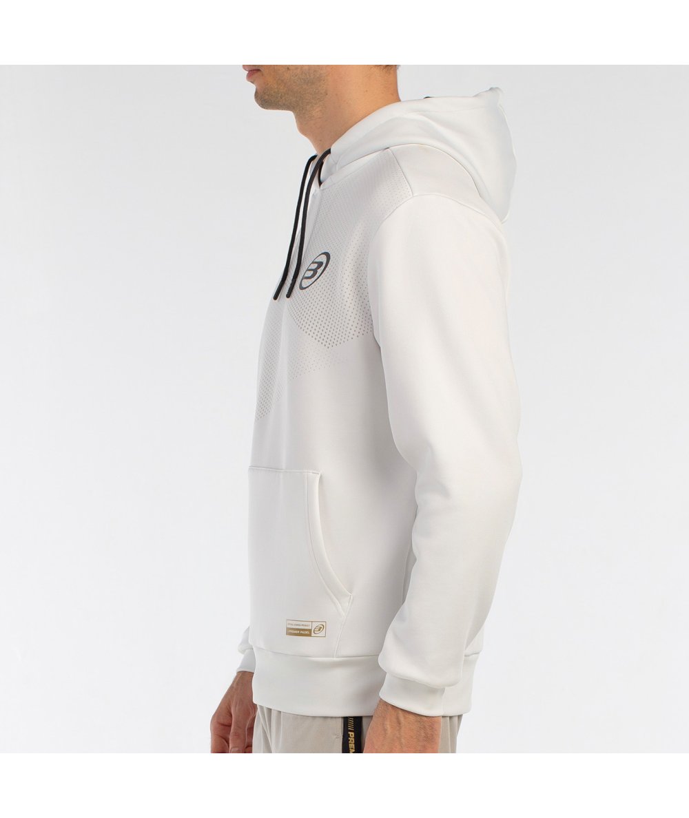 SWEATSHIRT BULLPADEL BAQUE WHITE