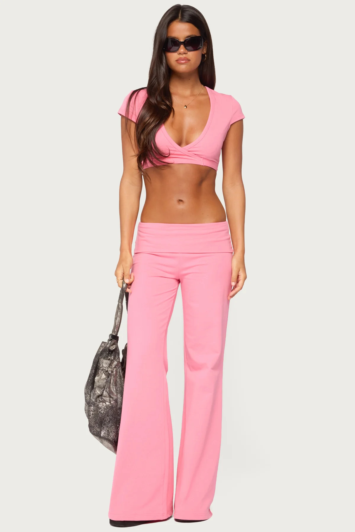 Laverne Wrap Crop Top