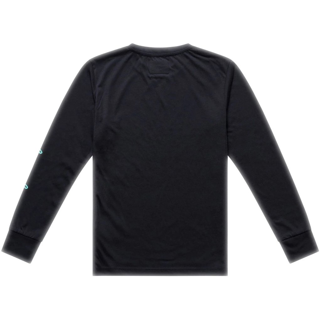 Troy Lee Designs Skyline Ride Long Sleeve Jersey Kids - Signature Black/Real Teal