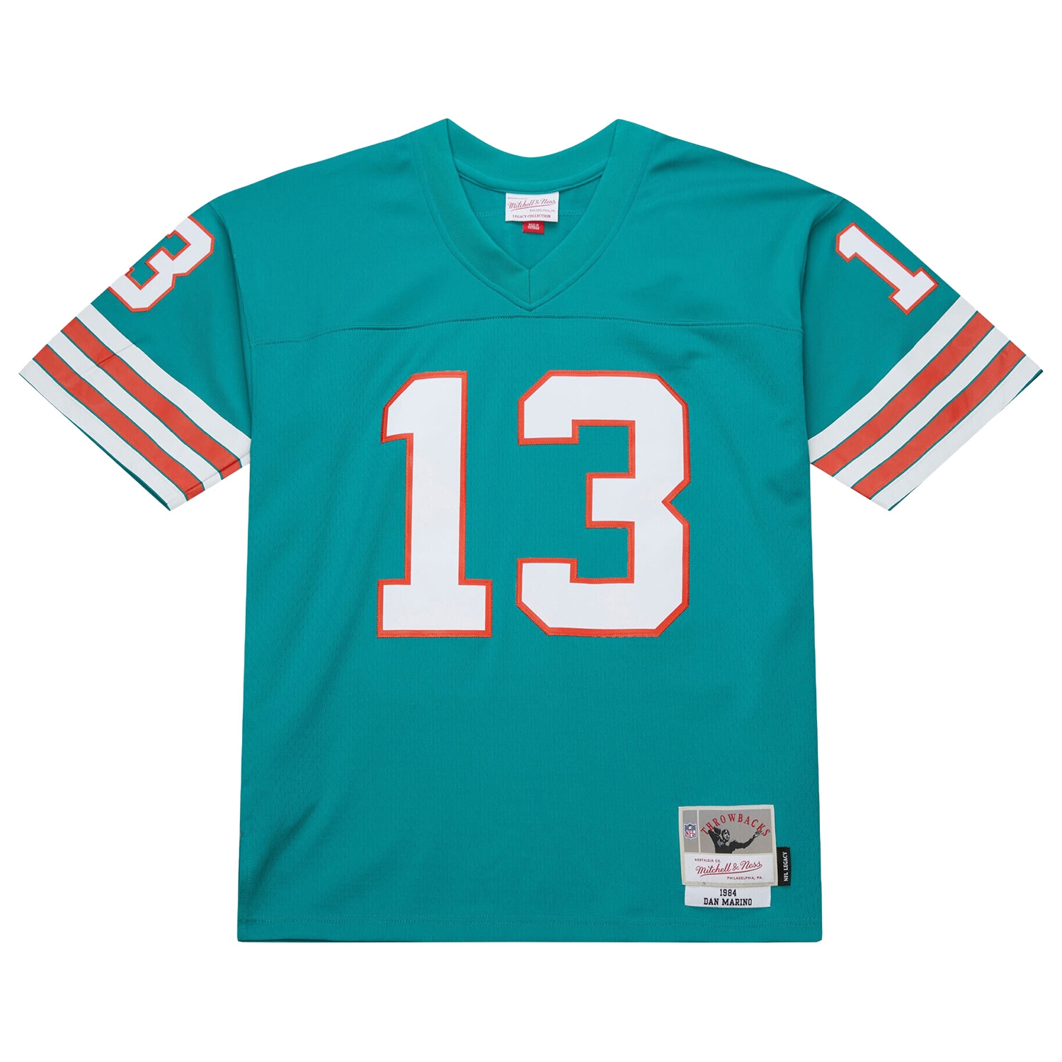 Dan Marino #13 Miami Dolphins 1984 Legacy Throwback NFL Jersey Aqua