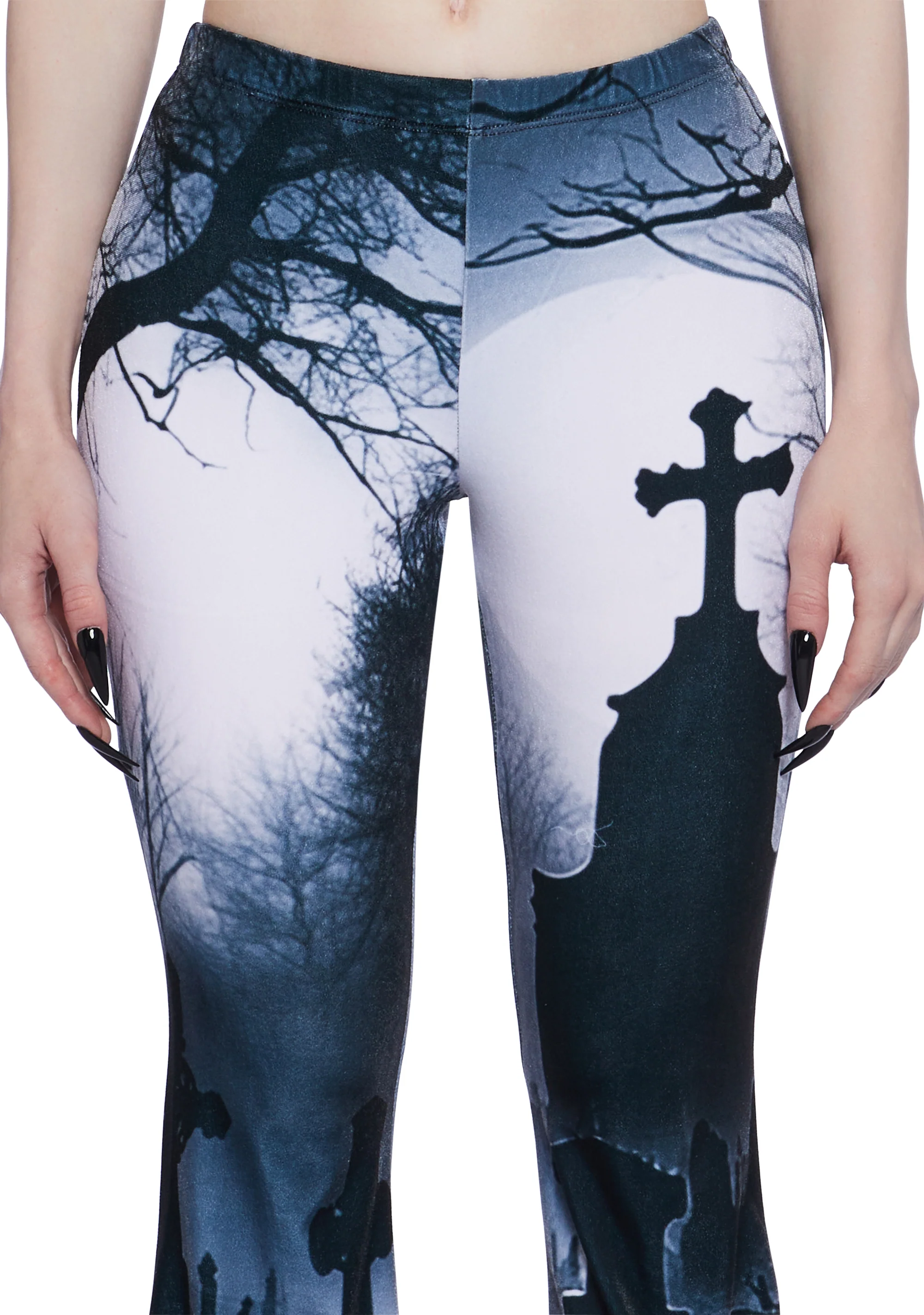 Spooky Sanctuary Flare Pants