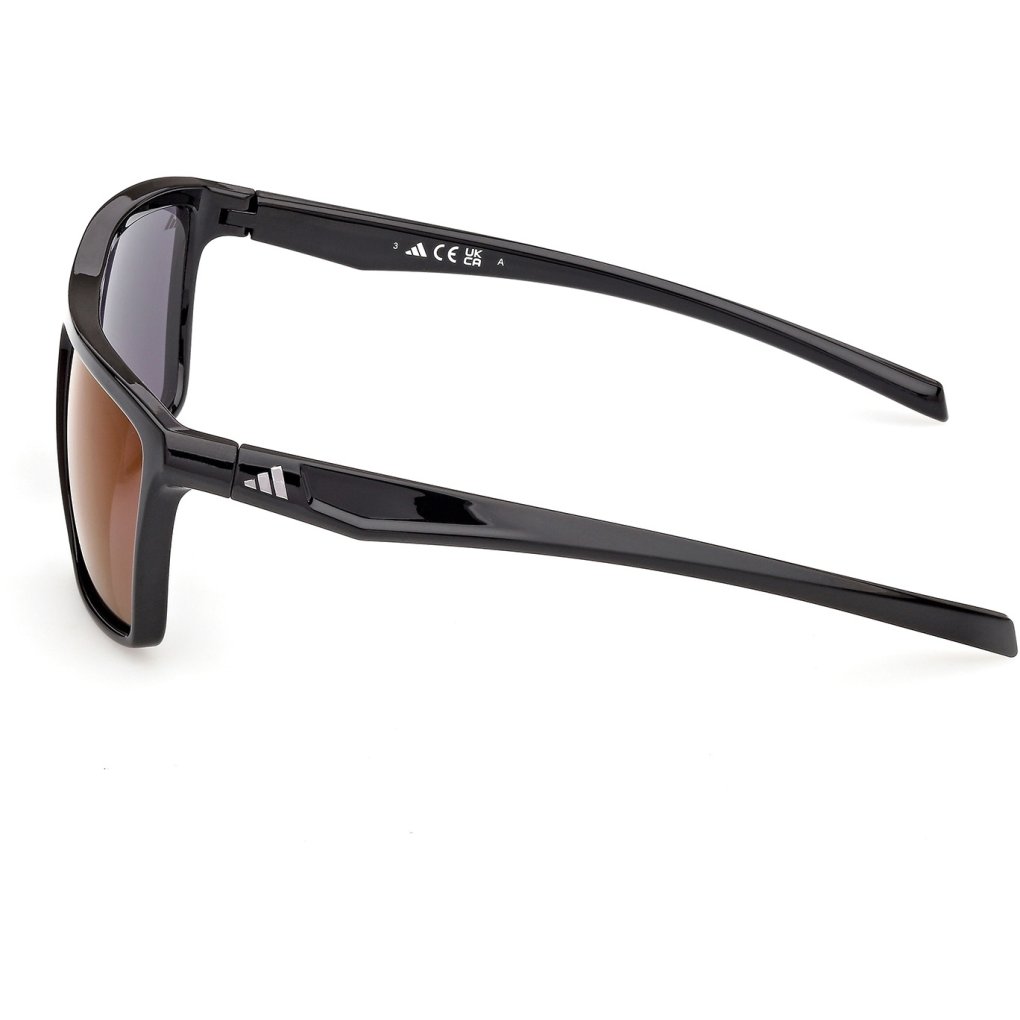 adidas Essentials ES0002 Glasses - shiny black / bordeaux mirror
