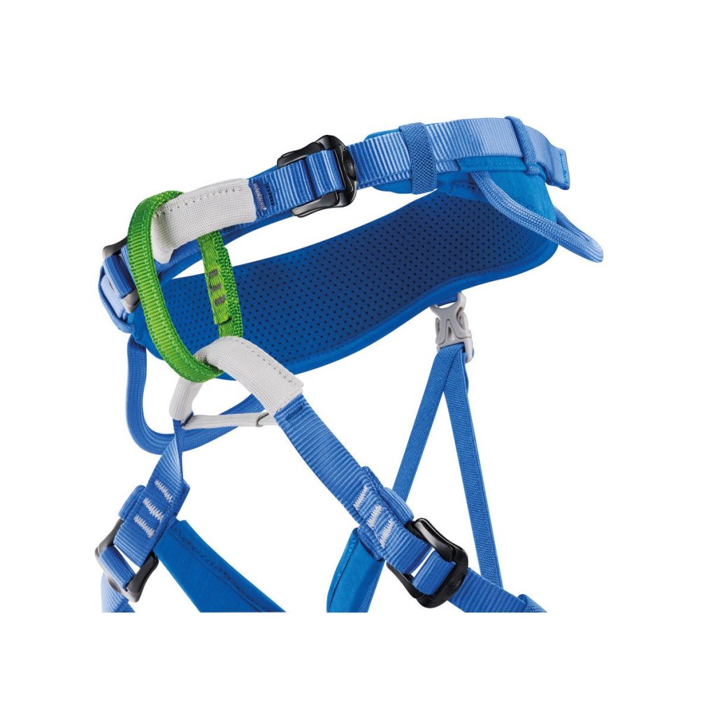 Petzl Macchu Children Harness - blue