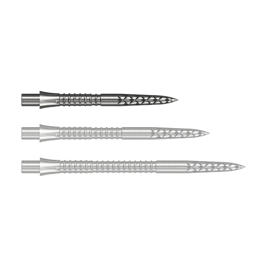 Mission Caliburn EVO dart tips GV logo - silver