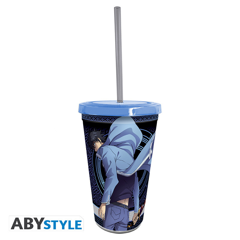 SOLO LEVELING Tumbler with straw Sung Jinwoo