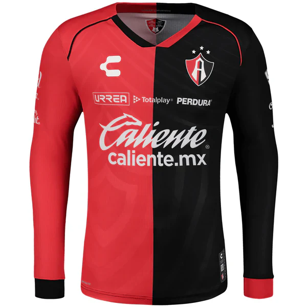 Charly Atlas Home Long Sleeve Away Jersey 24/25 (Red/Black)