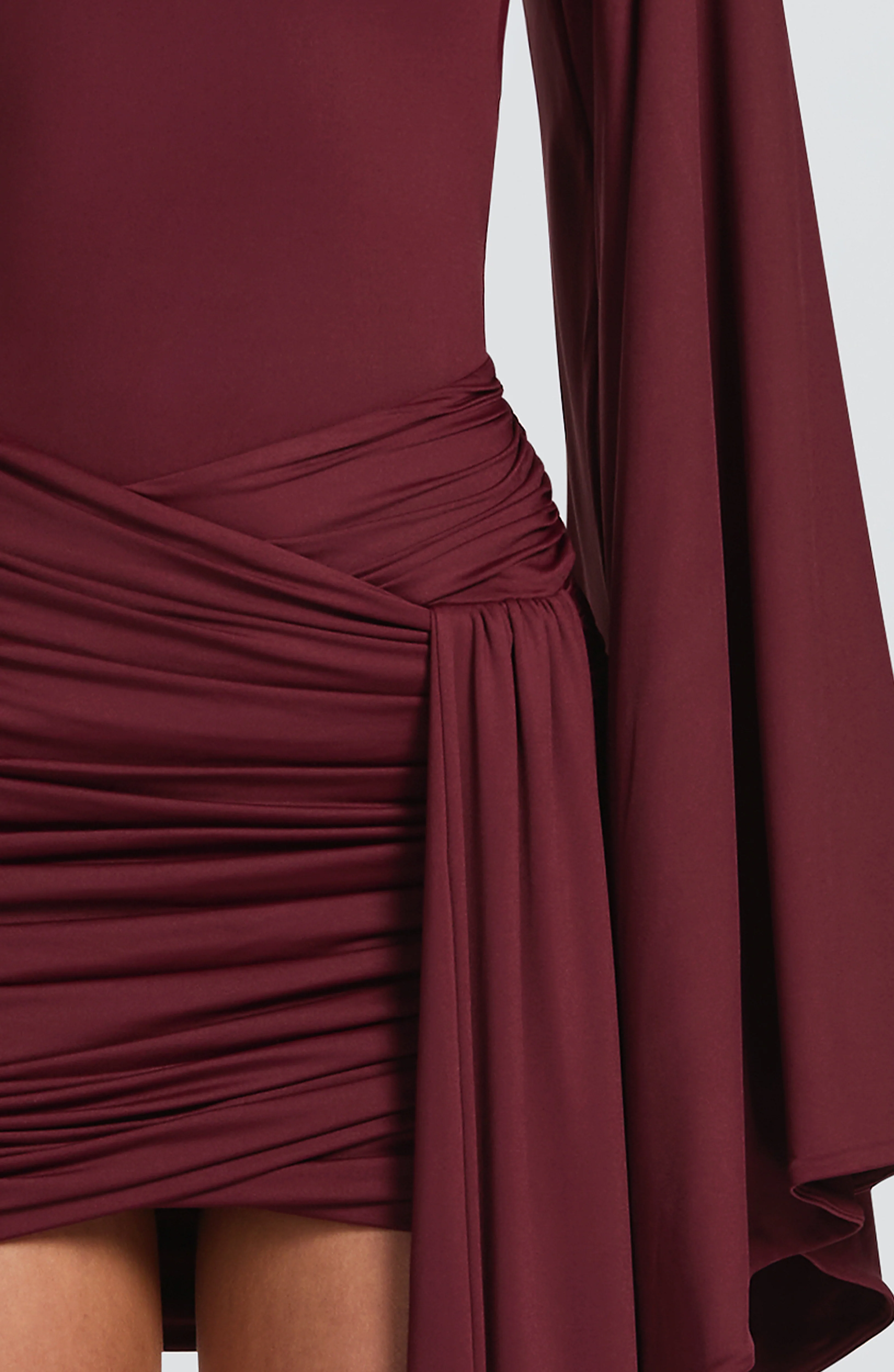 Lucetta Mini Dress - Cherry Lacquer