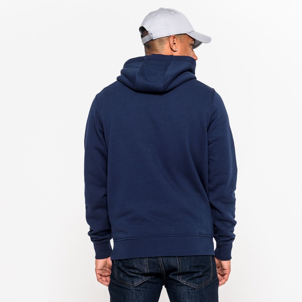 Tennessee Titans Logo Hooded New Era NFL Sweatshirt Navy