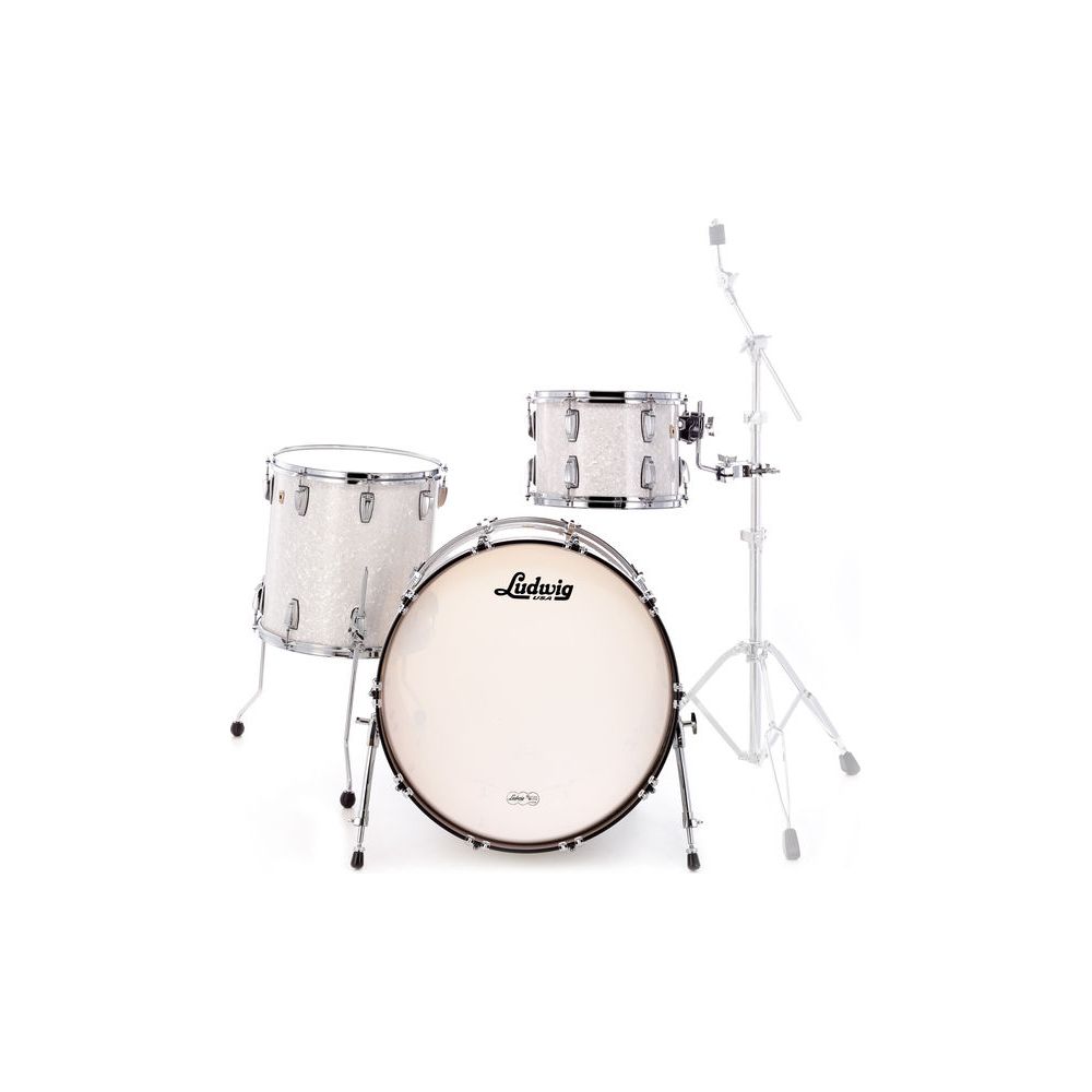 Ludwig Classic Maple Rock White Mar. – Thomann Ireland