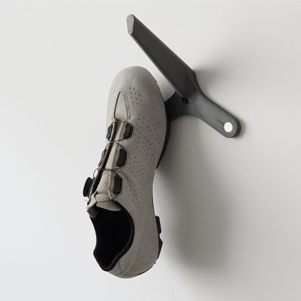 Bikemachine Magnetic Wall Mount for Bike Shoes and Helmets