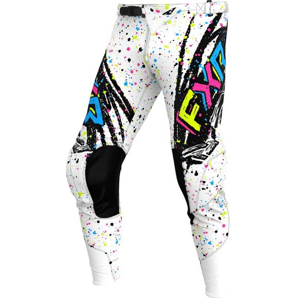 FXR PODIUM CHILDREN'S 2026 cross pants - White / MulticolorRef: FXR0881