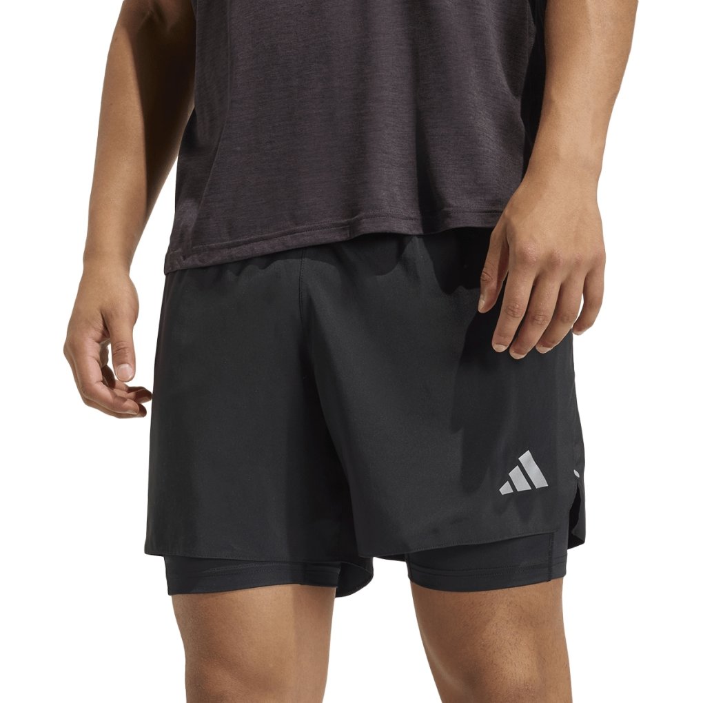 adidas Adi365 Essential 2in1 Running Shorts Men - black KA4331