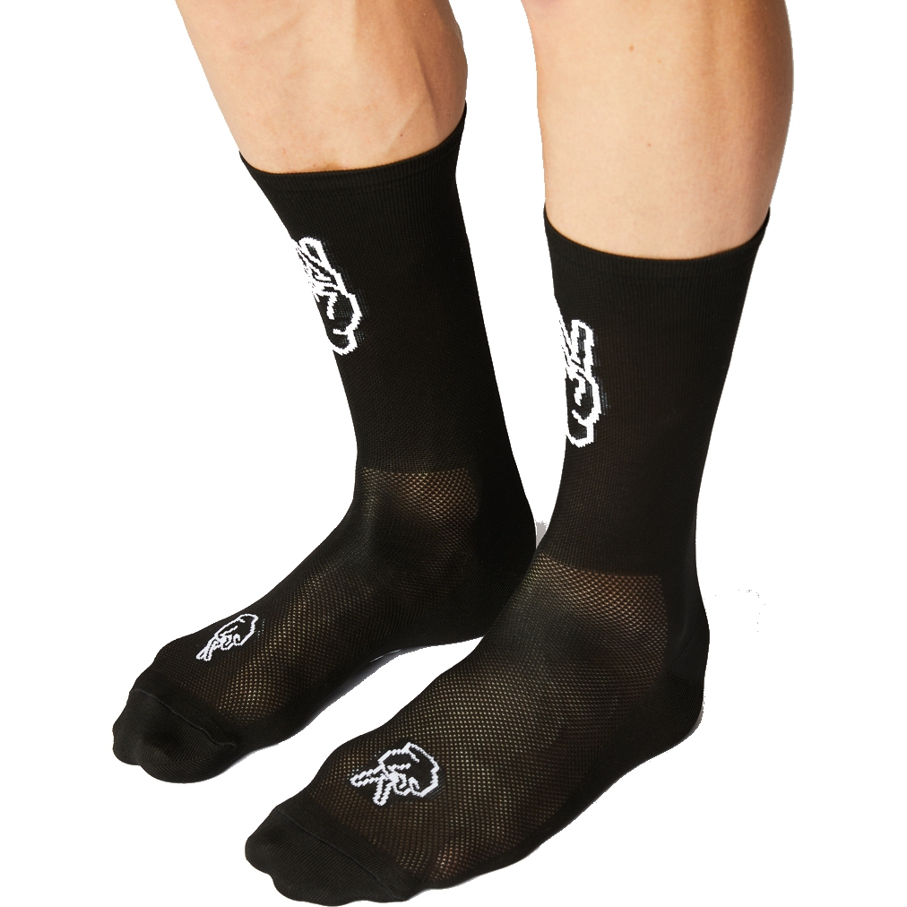 FINGERSCROSSED Rolling Harmony Cycling Socks - Black