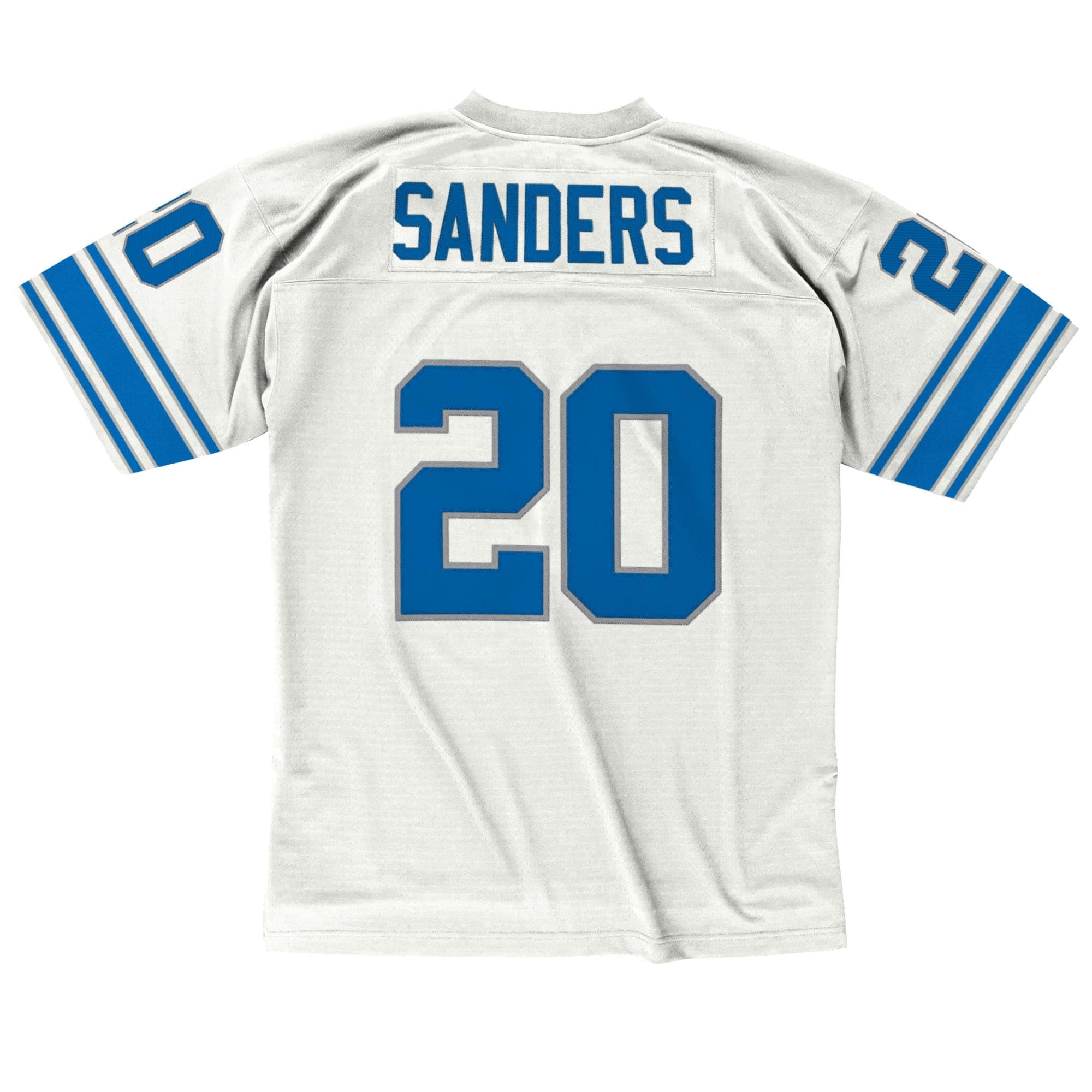 Barry Sanders #20 Detroit Lions Throwback NFL Jersey White