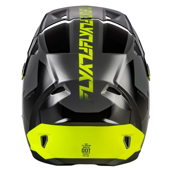 Fly KINETIC CREST 2026 cross helmet - Yellow / BlackRef: FL1788