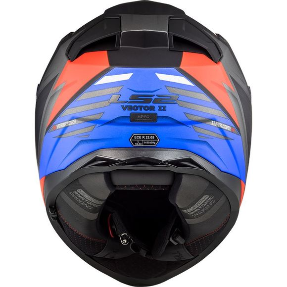 Casque intégral LS2 FF811 - VECTOR II - ABSOLUTE - Noir / RougeRef : LS0680