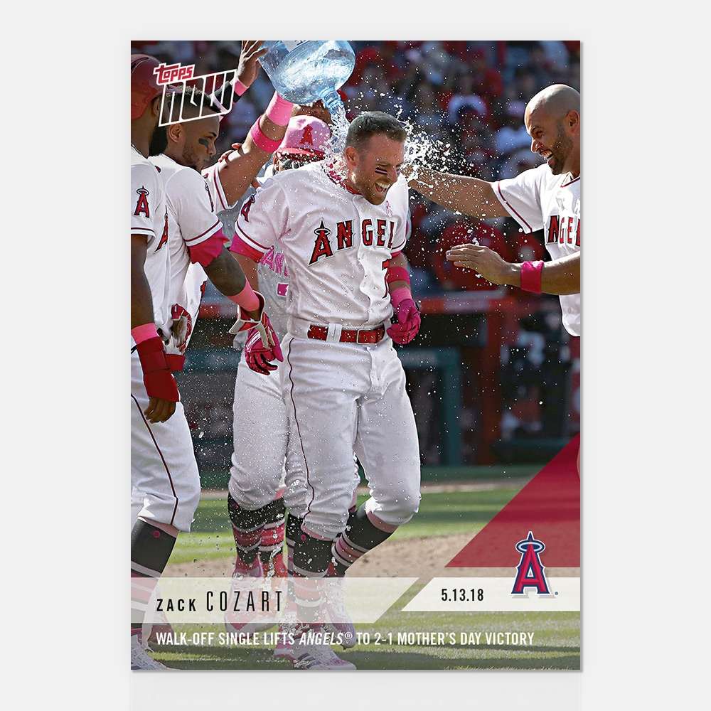 Zack Cozart - 05/13/2018 TOPPS NOW® Card 211 - Print Run: 244