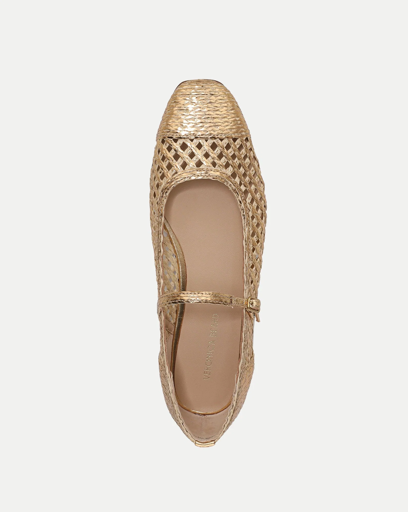 Ellie Raffia Flat
