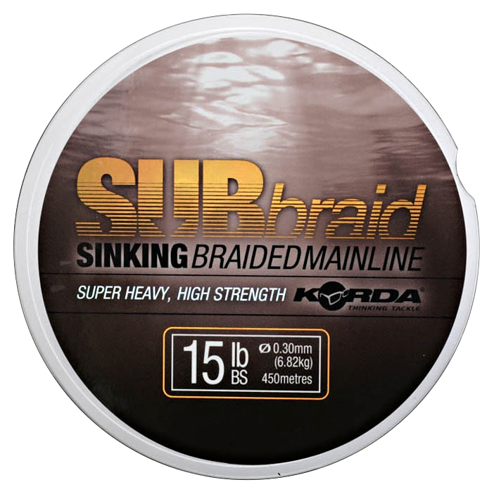Korda Fishing Line Subbraid (green, 450 m)