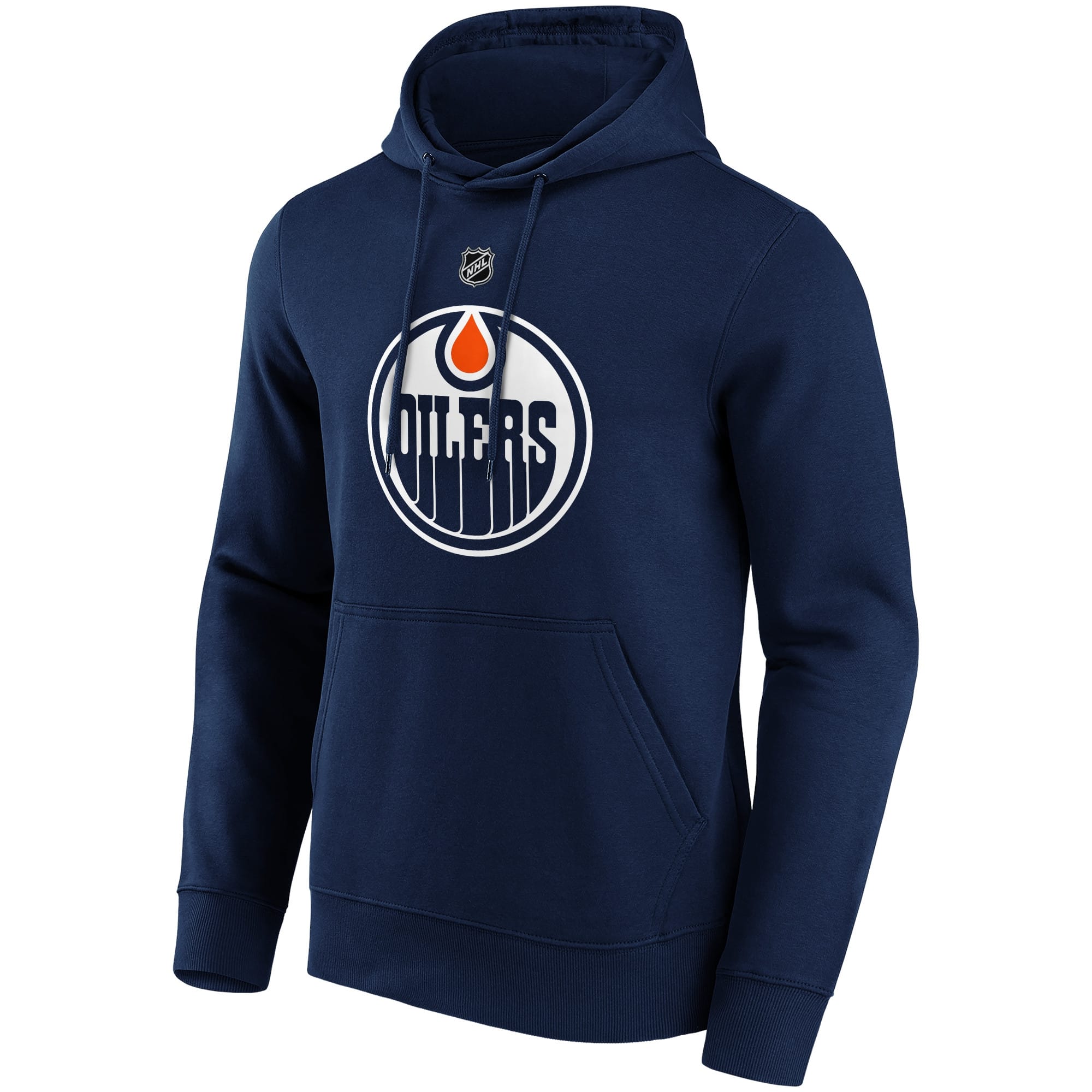 Leon Draisaitl #29 Edmonton Oilers Player NHL Hoodie Navy