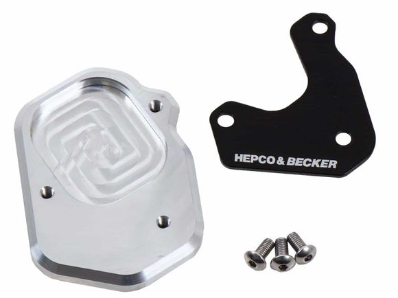 Hepco & Becker side stand extension - black/silverRef: HBE04578A / 4211555 00 91
