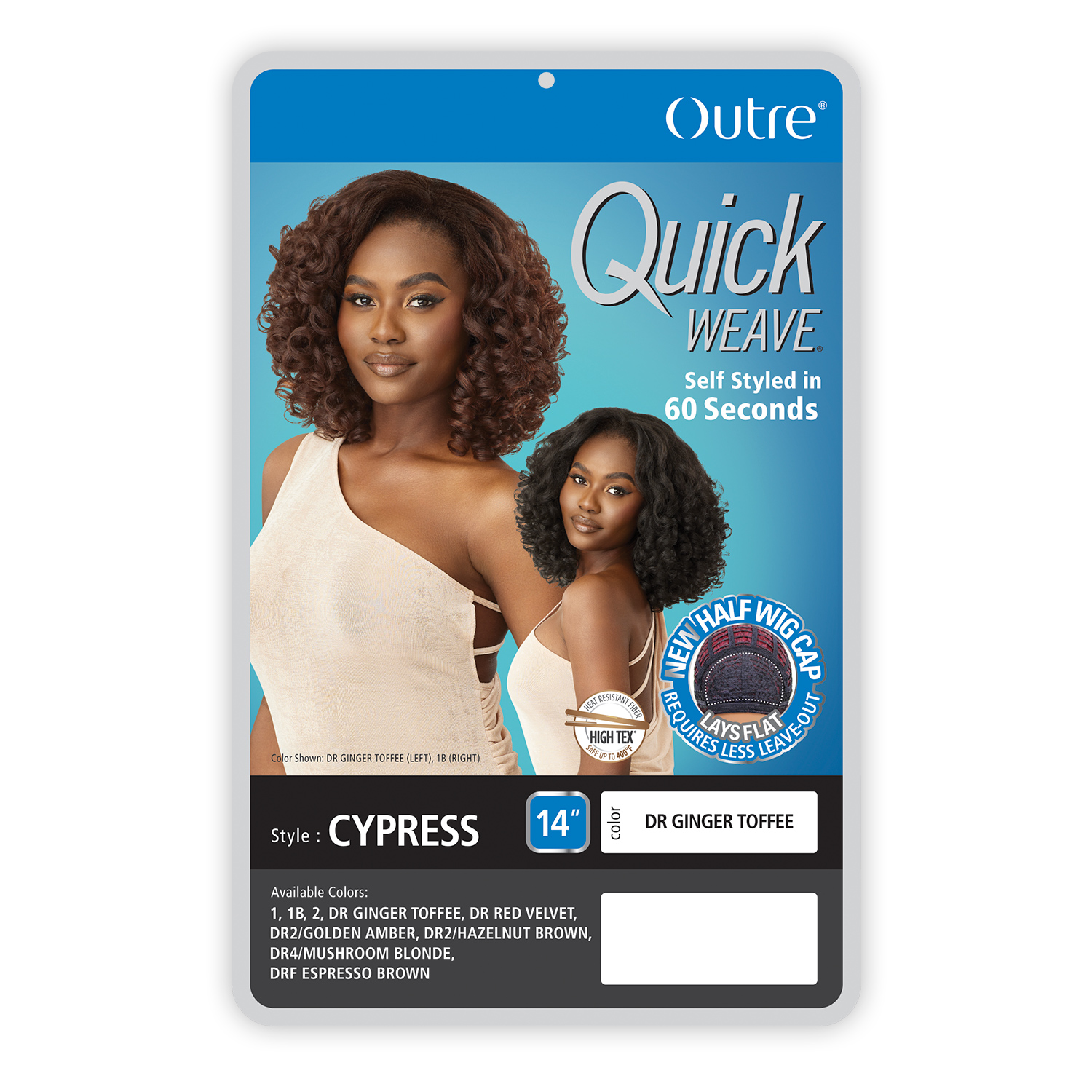 Outre Half Wig Quick Weave Cypress