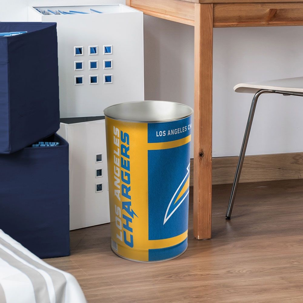Los Angeles Chargers Team Logo NFL Wastebasket