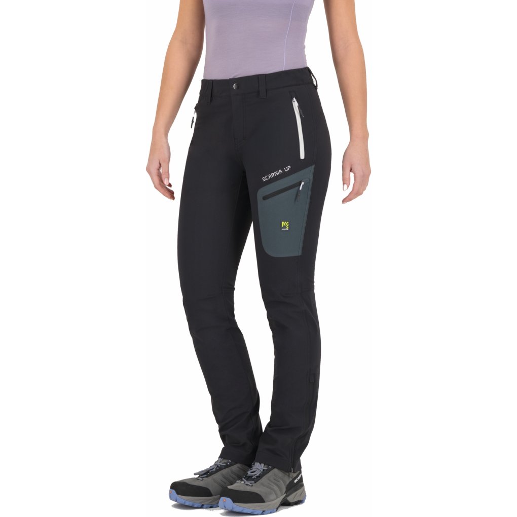Karpos Scarnia Up Pants Women - black/bright white