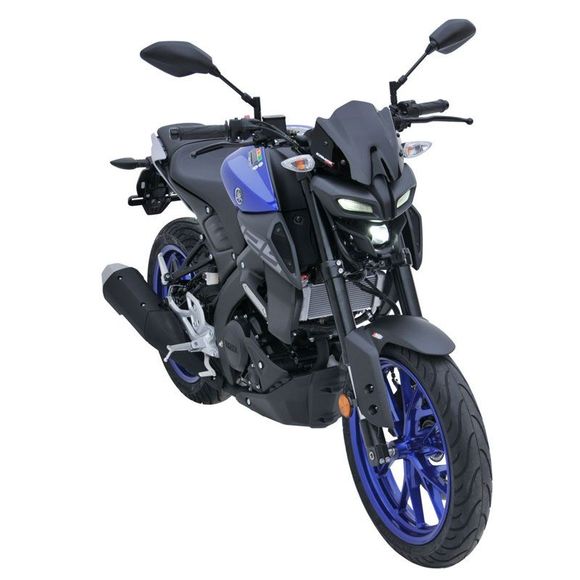 Ermax Sport 22 cm wind deflector - BlackYAMAHA 125 MT-125 - 2020 - 2024Ref: EM1792