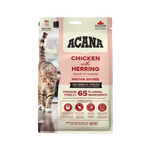 Acana Indoor Entree - Cat food - Chicken & Herring - 4,5 kg