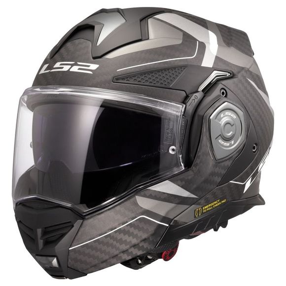 Casque modulable LS2 FF901 ADVANT X CARBON - HORIZON - GrisRef : LS1048