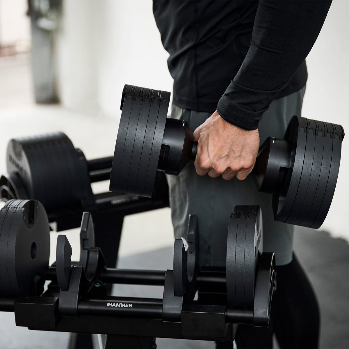 SmartLock dumbbell set