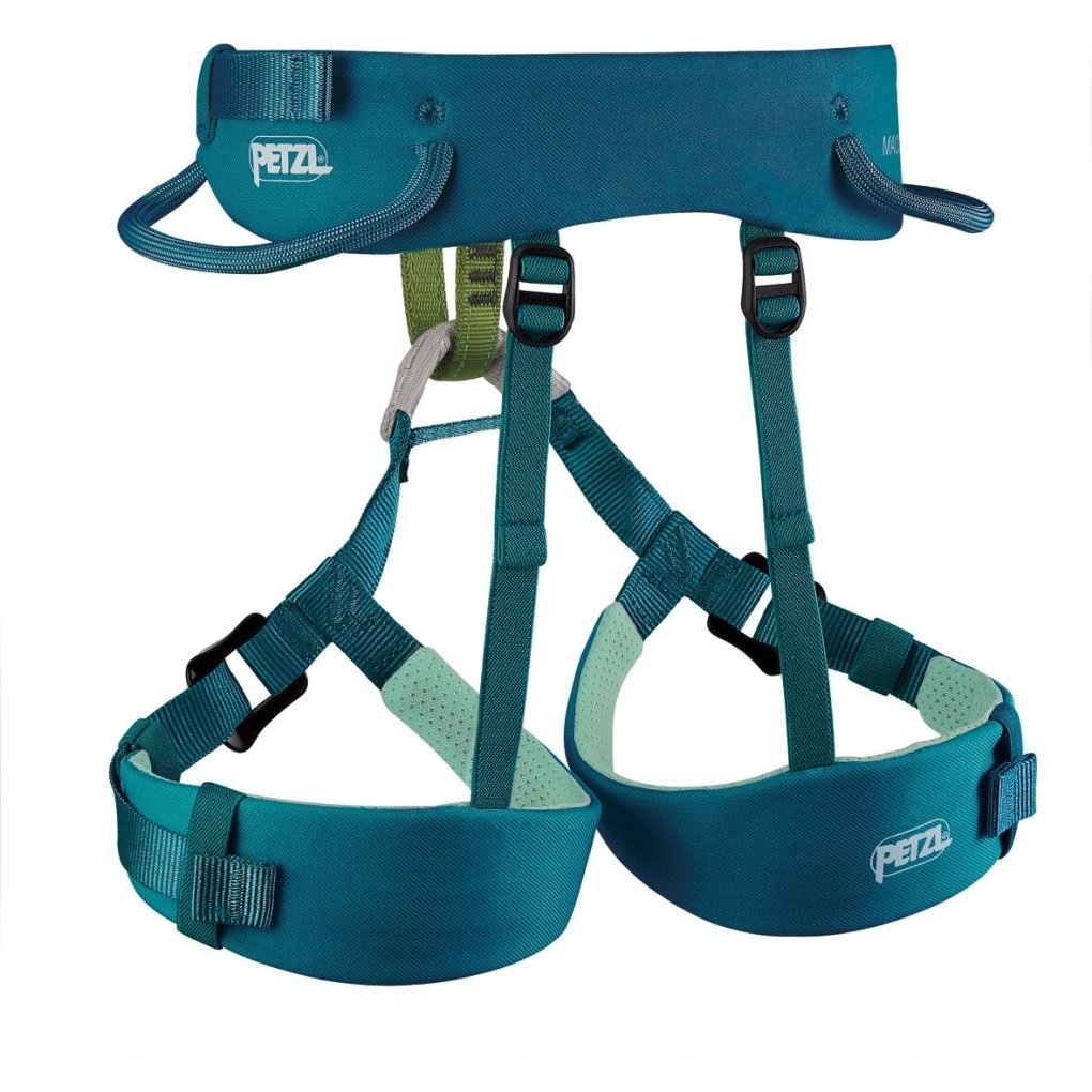 Petzl Macchu Children Harness - atlantic blue