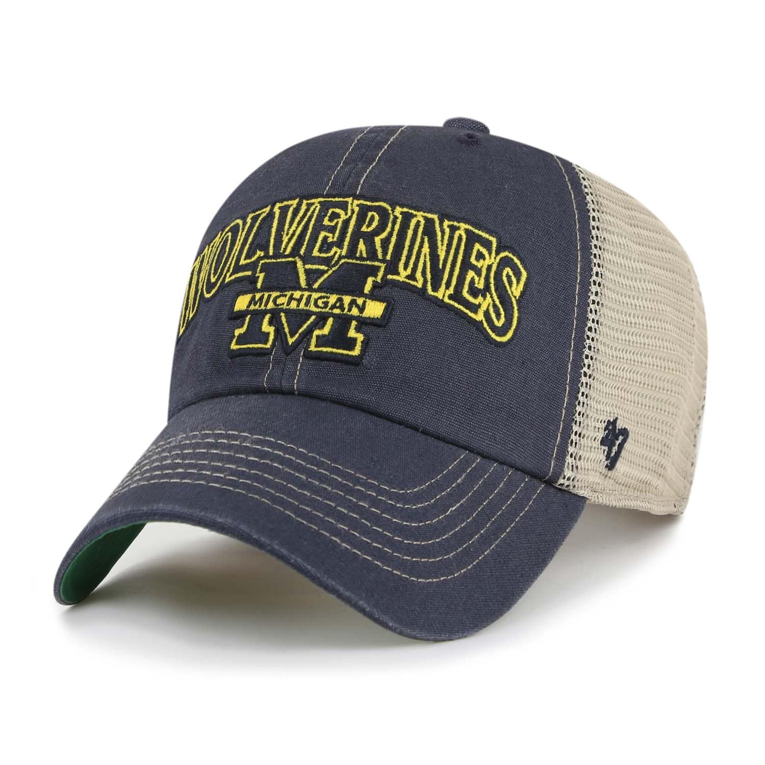 Michigan Wolverines Vintage Tuscaloosa '47 Clean Up Trucker NCAA Cap