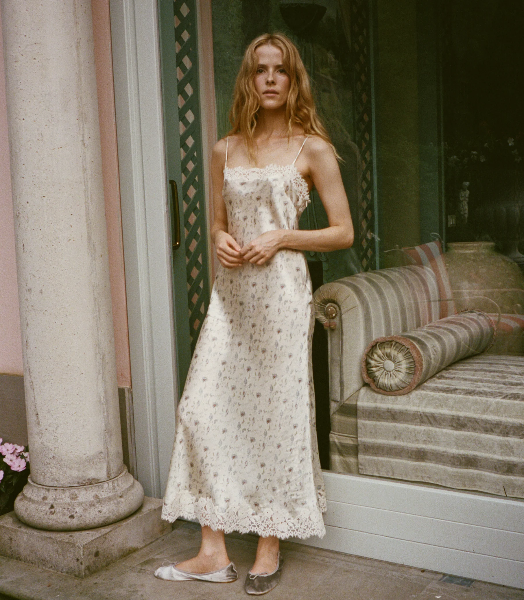 Bethilde Maxi Dress - Camellia Bloom