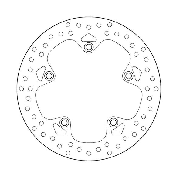 Brembo round fixed brake discRef: 68B407G9