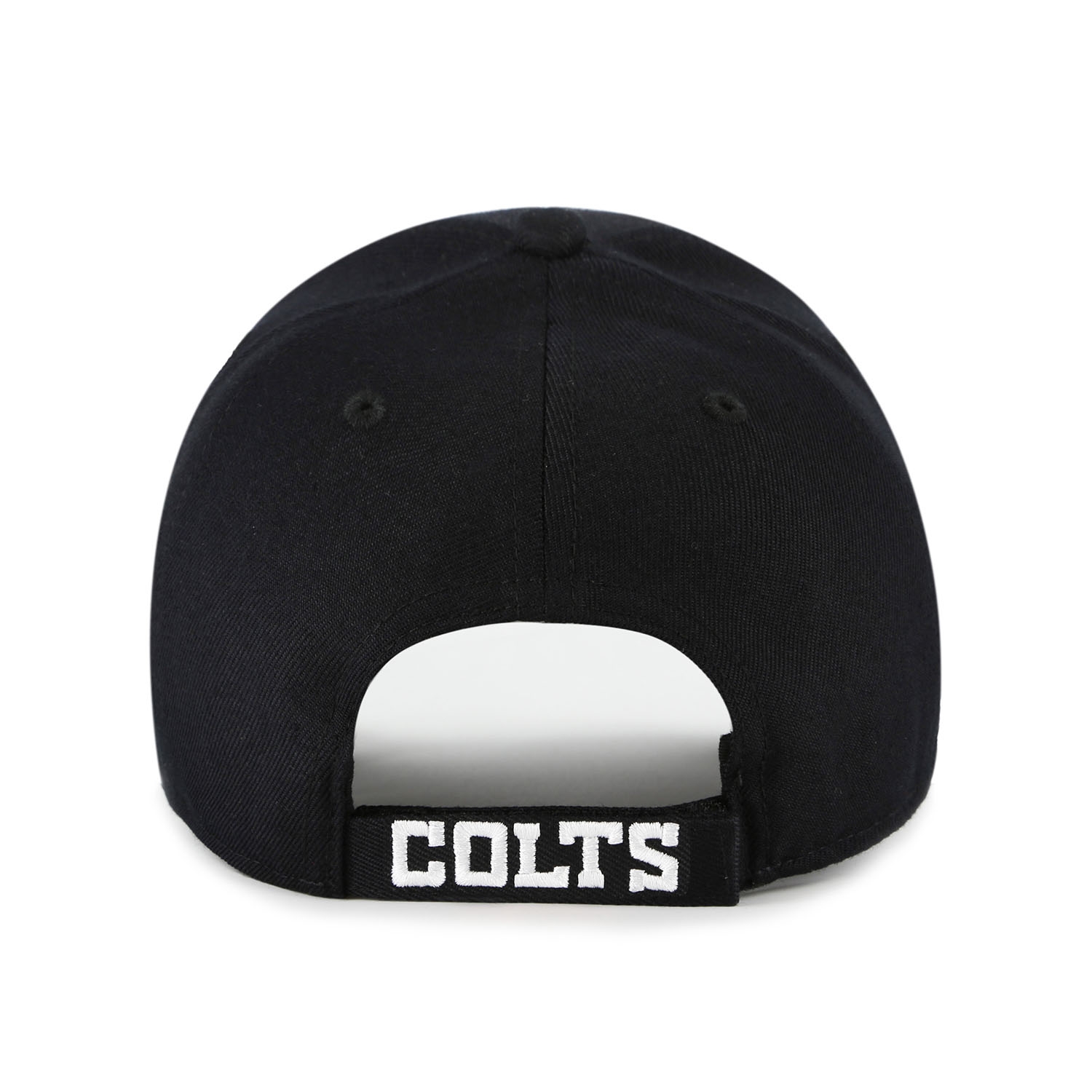 Indianapolis Colts Black & White '47 MVP Adjustable NFL Cap Black