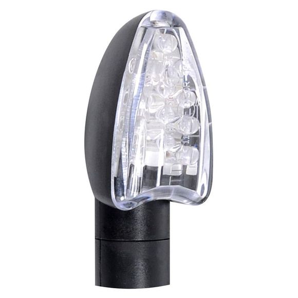 Oxford LED Signal 14 Turn Signals (includes 2 resistors), Pair, Universal - BlackRef: od0050 / el325