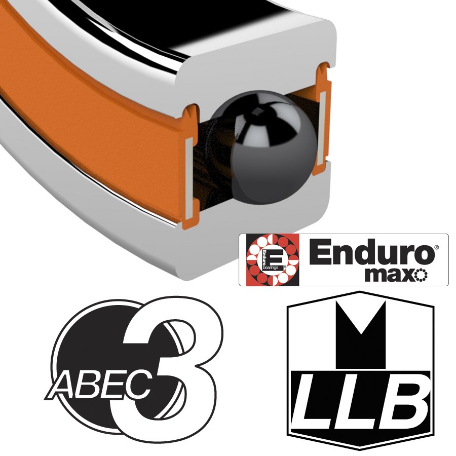 Enduro Bearings 63800 LLB - ABEC 3 MAX - Ball Bearing - 10x19x7mm