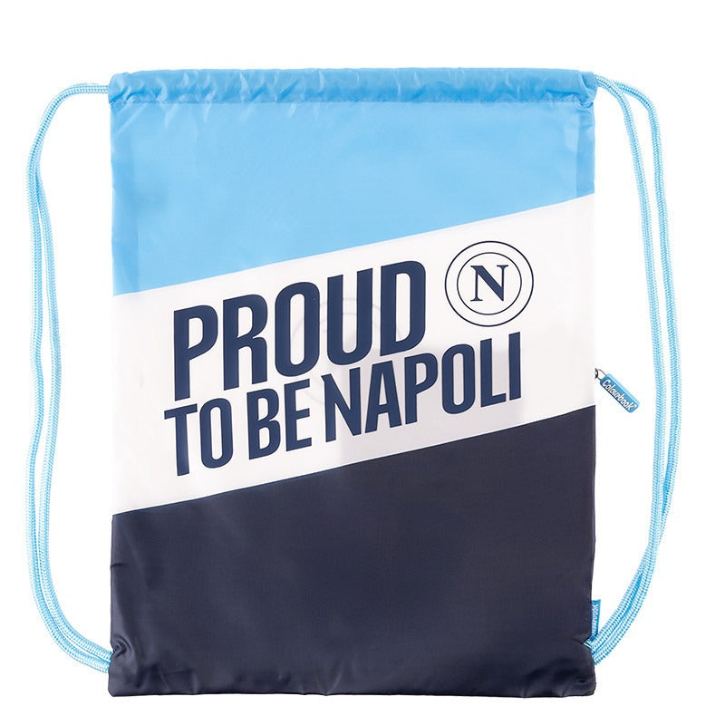 Proud to be Napoli Drawstring Bag
